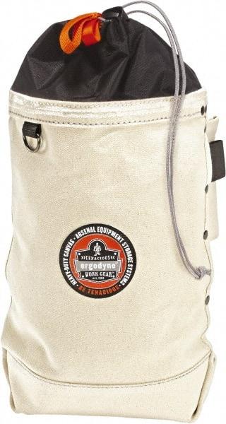 Ergodyne - White Canvas Bolt Bag - 5" Wide x 10" Deep x 13" High - Benchmark Tooling