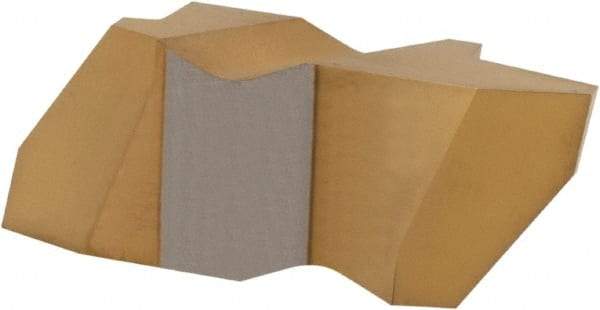 Hertel - IA3 Grade HC335, Internal/External Acme Threading Insert - 4 TPI Ext Pitch, 4 TPI Int Pitch, Left Hand Insert, TiN Finish, Carbide - Benchmark Tooling