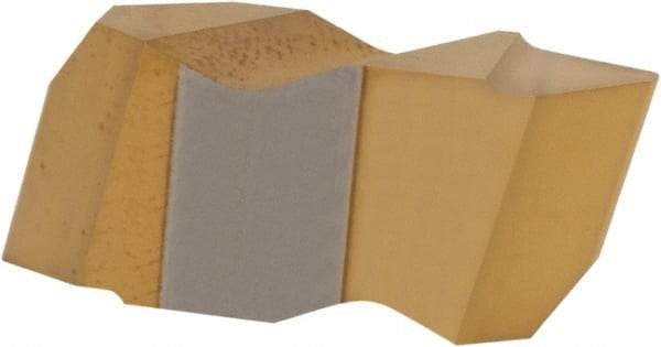 Hertel - IJP3020 Grade HC335, External UNJ Threading Insert - 8 TPI Ext Pitch, Right Hand Insert, TiN Finish, Carbide - Benchmark Tooling