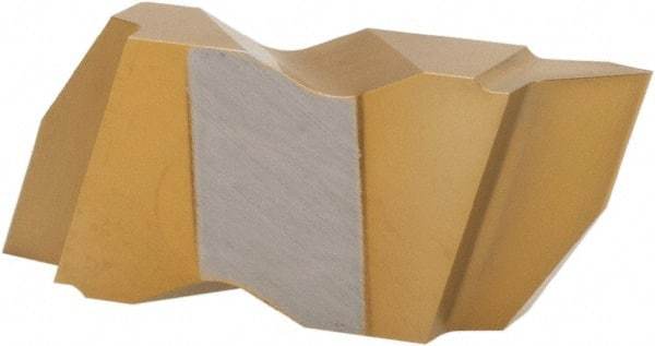 Hertel - IJK3007 Grade HC120, External UNJ Threading Insert - 24 TPI Ext Pitch, Right Hand Insert, TiN Finish, Carbide - Benchmark Tooling