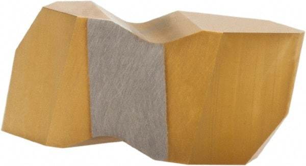 Hertel - IJ3014 Grade HC120, External UNJ Threading Insert - 12 TPI Ext Pitch, Right Hand Insert, TiN Finish, Carbide - Benchmark Tooling