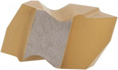 Hertel - ITP2 Grade HC335, Internal/External Partial Profile 60° Threading Insert - 0.7 to 30mm & 8 to 36 TPI Ext Pitch, 1.25 to 3.5mm & 7 to 20 TPI Int Pitch, Left Hand Insert, TiN Finish, Carbide - Benchmark Tooling