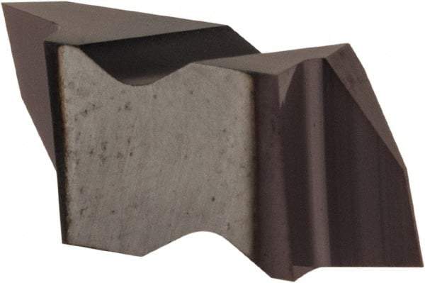 Tool-Flo - FLTK2 Grade AC50, Internal/External 60° V Threading Insert - 14 to 44 TPI Ext Pitch, 12 to 24 TPI Int Pitch, Left Hand Insert, AlTiN Finish, Carbide - Benchmark Tooling