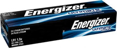 Energizer - Size AA, Lithium, Standard Battery - 1.5 Volts, Button Tab Terminal, FR6 - Benchmark Tooling