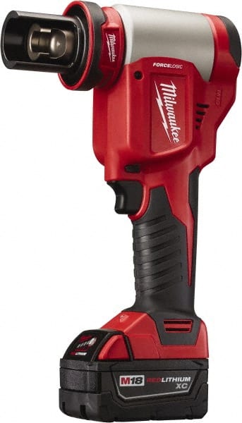 Milwaukee Tool - 20 Piece, 1-1/2 to 2" Punch Hole Diam, Power Knockout Set - Benchmark Tooling