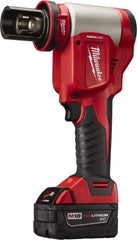 Milwaukee Tool - 20 Piece, 1-1/2 to 2" Punch Hole Diam, Power Knockout Set - Benchmark Tooling