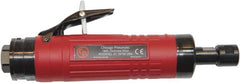 Chicago Pneumatic - 1/4" Collet, Straight Handle, Air Angle Die Grinder - 12,000 RPM, Rear Exhaust, 33.9 CFM, 1.2 hp, 90 psi, 9.5mm Inlet - Benchmark Tooling