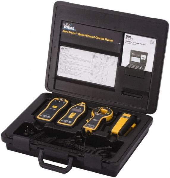 Ideal - 8 Piece, Circuit Tracer Kit - 600 Volt Max, LED Display - Benchmark Tooling