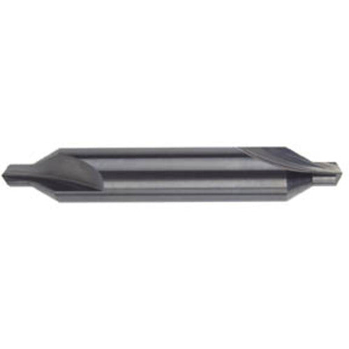 ‎#00 × 1-1/2″ OAL 60 Degree Carbide Plain Combined Drill and Countersink Bright Series/List #5495 - Benchmark Tooling