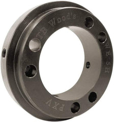 TB Wood's - 3.13" Hub, WE5 Flexible Bushed Coupling Hub - 3.13" OD, 0.88" OAL, Steel, Order 2 Hubs with Same OD & 1 Insert for Complete Coupling - Benchmark Tooling