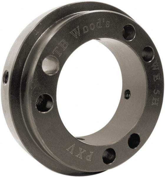TB Wood's - 8-3/4" Hub, WE60 Flexible Bushed Coupling Hub - 8-3/4" OD, 2" OAL, Steel, Order 2 Hubs with Same OD & 1 Insert for Complete Coupling - Benchmark Tooling