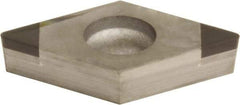 Sumitomo - 2NU-DCGA32.52 Grade BN350 PCBN Turning Insert - Uncoated, 55° Diamond, 3/8" Inscr Circle, 5/32" Thick, 1/32" Corner Radius - Benchmark Tooling