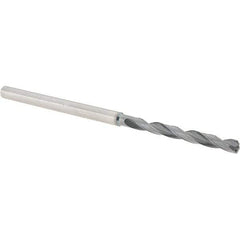 Sumitomo - #21 135° Solid Carbide Jobber Drill - TiAlCr/TiSi Finish, 3.8583" OAL - Benchmark Tooling