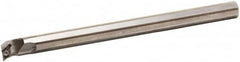 Sumitomo - 0.85" Min Bore Diam, 10" OAL, 5/8" Shank Diam, D-SDUC Indexable Boring Bar - DC.. 21.5 Insert, Screw Holding Method - Benchmark Tooling