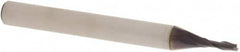 Sumitomo - 1mm, 1.5mm LOC, 4mm Shank Diam, 40mm OAL, 2 Flute, Solid Carbide Square End Mill - Single End, TIAlCrN Finish, Spiral Flute, 30° Helix, Centercutting, Right Hand Cut, Right Hand Flute - Benchmark Tooling