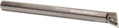 Sumitomo - 1.705" Min Bore Diam, 14" OAL, 1-1/4" Shank Diam, A-MDQN Indexable Boring Bar - DNMG 432 Insert, Pin & Clamp Holding Method - Benchmark Tooling