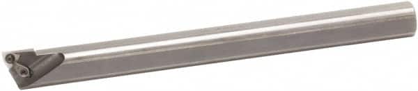Sumitomo - 1-1/4" Min Bore Diam, 12" OAL, 1" Shank Diam, BMWLN Indexable Boring Bar - WNMG 432 Insert, Pin & Clamp Holding Method - Benchmark Tooling