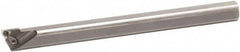 Sumitomo - 1-1/4" Min Bore Diam, 12" OAL, 1" Shank Diam, BMWLN Indexable Boring Bar - WNMG 432 Insert, Pin & Clamp Holding Method - Benchmark Tooling