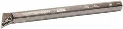 Sumitomo - 1.705" Min Bore Diam, 14" OAL, 1-1/4" Shank Diam, A-MDQN Indexable Boring Bar - DNMG 432 Insert, Pin & Clamp Holding Method - Benchmark Tooling