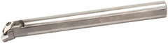 Sumitomo - 2" Min Bore Diam, 12" OAL, 1-1/2" Shank Diam, D-DDQN Indexable Boring Bar - DNMG 432 Insert, Clamp Holding Method - Benchmark Tooling