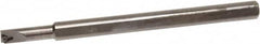 Sumitomo - 0.313" Min Bore Diam, 5" OAL, 3/8" Shank Diam, S-STUB Indexable Boring Bar - 1" Max Bore Depth, TBGT 520 Insert, Screw Holding Method - Benchmark Tooling