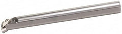 Sumitomo - 1.705" Min Bore Diam, 12" OAL, 1-1/4" Shank Diam, D-DDUN Indexable Boring Bar - DNMG 432 Insert, Clamp Holding Method - Benchmark Tooling