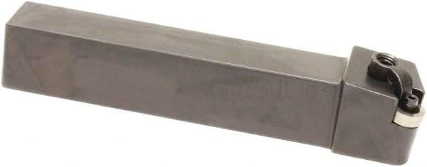 Sumitomo - MRGN, Left Hand Cut, 3/4" Shank Height x 3/4" Shank Width, Negative Rake Indexable Turning Toolholder - 4-1/2" OAL, RNMG 43 Insert Compatibility, Series Multi-Option - Benchmark Tooling