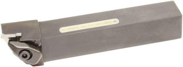 Sumitomo - DTR, Left Hand Cut, -3° Lead Angle, 1" Shank Height x 1" Shank Width, Negative Rake Indexable Turning Toolholder - 6" OAL, TRM 5517 Insert Compatibility, Series SumiTurn T-Rex - Benchmark Tooling