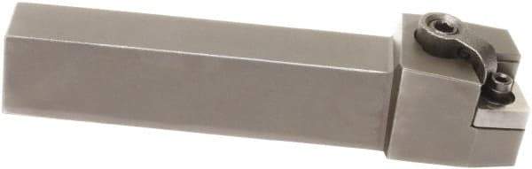 Sumitomo - MSRN, Left Hand Cut, 15° Lead Angle, 1" Shank Height x 1" Shank Width, Positive Rake Indexable Turning Toolholder - 6" OAL, SNMG 432 Insert Compatibility, Series Multi-Option - Benchmark Tooling