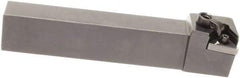 Sumitomo - MTGN, Left Hand Cut, 0° Lead Angle, 3/4" Shank Height x 3/4" Shank Width, Negative Rake Indexable Turning Toolholder - 4-1/2" OAL, TNMG 322 Insert Compatibility, Series Multi-Option - Benchmark Tooling