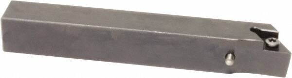 Sumitomo - SDNC, Left Hand Cut, -3° Lead Angle, 5/8" Shank Height x 5/8" Shank Width, Neutral Rake Indexable Turning Toolholder - 4-1/2" OAL, DC.. 32.52 Insert Compatibility, Series Screw Lock - Benchmark Tooling