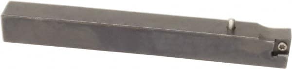 Sumitomo - SCNC, Right Hand Cut, -5° Lead Angle, 3/8" Shank Height x 3/8" Shank Width, Neutral Rake Indexable Turning Toolholder - 4-1/2" OAL, CC.. 21.51 Insert Compatibility, Series Screw Lock - Benchmark Tooling
