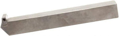 Sumitomo - SCT, Right Hand, 1mm Max Depth of Cut, 2-1/2" Max Groove Width, Indexable Grooving Tool Holder - CTR 12 Insert Compatibility, 5/8" Shank Height, 5/8" Shank Width, 6" OAL - Benchmark Tooling