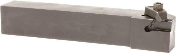 Sumitomo - SS, External, Left Hand, 0.14" Max Depth of Cut, Indexable Grooving Tool Holder - SG 2 Insert Compatibility, 1/2" Shank Height, 1/2" Shank Width, 3-1/2" OAL - Benchmark Tooling