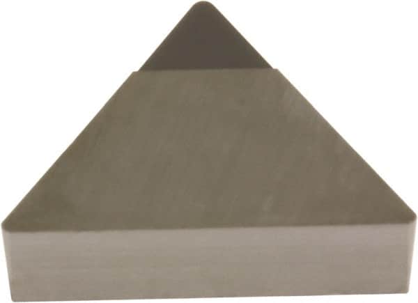 Sumitomo - NF-TBGE521 Grade DA2200 Polycrystalline Diamond (PCD) Turning Insert - 60° Triangle, 5/32" Inscr Circle, 1/16" Thick, 1/64" Corner Radius - Benchmark Tooling