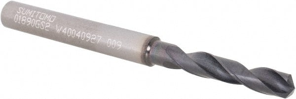 Sumitomo - 4.8mm 135° Solid Carbide Screw Machine Drill Bit - Benchmark Tooling