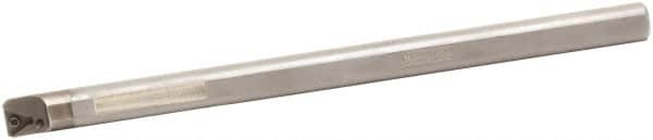 Sumitomo - 0.48" Min Bore Diam, 6" OAL, 3/8" Shank Diam, E-STFC Indexable Boring Bar - TCMT 21.51 Insert, Screw Holding Method - Benchmark Tooling