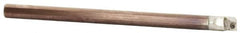 Sumitomo - 0.77" Min Bore Diam, 8" OAL, 5/8" Shank Diam, E-SCLC Indexable Boring Bar - CCMT 32.52 Insert, Screw Holding Method - Benchmark Tooling