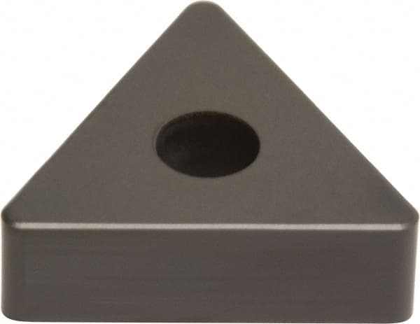 Sumitomo - TNGA333 Grade BNS800 PCBN Turning Insert - Uncoated, 60° Triangle, 3/8" Inscr Circle, 3/16" Thick, 3/64" Corner Radius - Benchmark Tooling