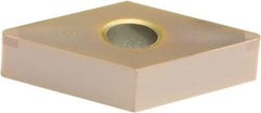 Sumitomo - 2NC-DNGA432 Grade BNC160 PCBN Turning Insert - TiN Finish, 55° Diamond, 1/2" Inscr Circle, 3/16" Thick, 1/32" Corner Radius - Benchmark Tooling