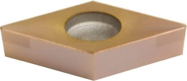 Sumitomo - 2NC-DCGA32.51 Grade BNC100 PCBN Turning Insert - TiCN Finish, 55° Diamond, 3/8" Inscr Circle, 5/32" Thick, 1/64" Corner Radius - Benchmark Tooling