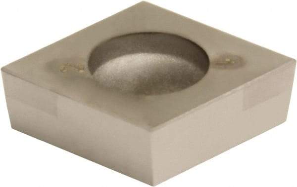 Sumitomo - 2NC-CCGA32.51 W Grade BNC200 PCBN Turning Insert - TiN Finish, 80° Diamond, 3/8" Inscr Circle, 5/32" Thick, 1/64" Corner Radius - Benchmark Tooling