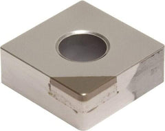 Sumitomo - SNMA433 Grade BN2000 PCBN Turning Insert - Uncoated, 90° Square, 1/2" Inscr Circle, 3/16" Thick, 3/64" Corner Radius - Benchmark Tooling