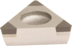 Sumitomo - 3NU-TPGA221 Grade BN700 PCBN Turning Insert - Uncoated, 60° Triangle, 1/4" Inscr Circle, 1/8" Thick, 1/64" Corner Radius - Benchmark Tooling