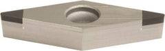 Sumitomo - 2NU-VBGA221 Grade BN700 PCBN Turning Insert - Uncoated, 35° Diamond, 1/4" Inscr Circle, 1/8" Thick, 1/64" Corner Radius - Benchmark Tooling