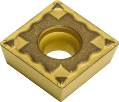 Sumitomo - SPMT322 ELU Grade AC700G Carbide Turning Insert - TiC Finish, 90° Square, 3/8" Inscr Circle, 1/8" Thick, 1/32" Corner Radius - Benchmark Tooling