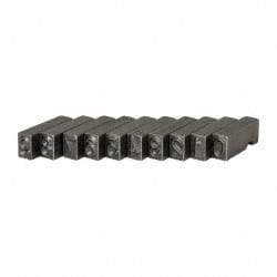 C.H. Hanson - 10 Piece, 1/4 Inch Character, Steel Type Set - 8 Character Capacity, 0-9 Content - Benchmark Tooling