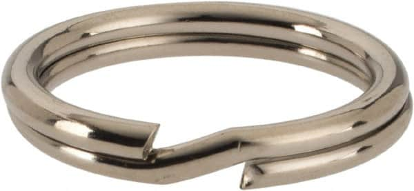 C.H. Hanson - 5/8" ID, 20mm OD, 2mm Thick, Split Ring - Carbon Spring Steel, Nickel Plated Finish - Benchmark Tooling