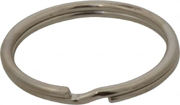 C.H. Hanson - 1" ID, 28mm OD, 3mm Thick, Split Ring - Carbon Spring Steel, Nickel Plated Finish - Benchmark Tooling