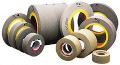 Camel Grinding Wheels - 20" Diam x 12" Hole x 1" Wide Centerless & Cylindrical Grinding Wheel - 60 Grit, Aluminum Oxide, Type 1, Medium Grade, Vitrified Bond, No Recess - Benchmark Tooling
